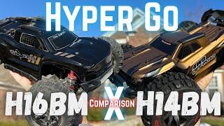 MJX Hyper Go H16BM vs H14BM Comparison  Amazon Best Budget RCs [upl. by Cosma]