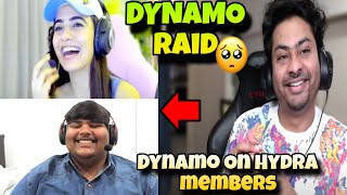 Dynamo Raid Masti Srishti 🥺 Dynamo Emotional Words For HYDRA Memebers [upl. by Annahahs]