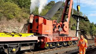 Bewdley South Bracket Signal Removal 1st October 2020 Severn Valley Railway [upl. by Asoramla]