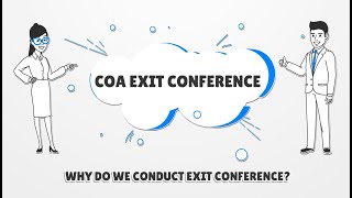 WHY DO WE CONDUCT EXIT CONFERENCE  COA Edited By DAN EDWARD BARRERA [upl. by Colligan]