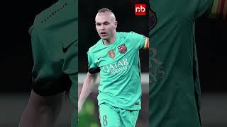 Andrés Iniesta announced his retirement shorts andrésiniesta [upl. by Anahsat]