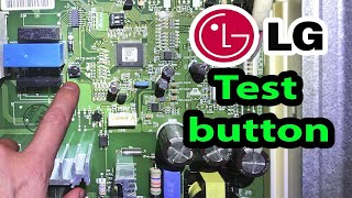 LG refrigerator test and reset button [upl. by Warwick]