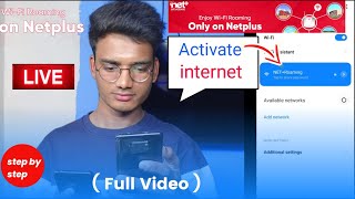 Net roaming internet activate  Net plus live roaming activate customer care  Net roaming internet [upl. by Abel633]