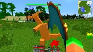 Minecraft  Pokecube  Charizard e raichu [upl. by Atikin]