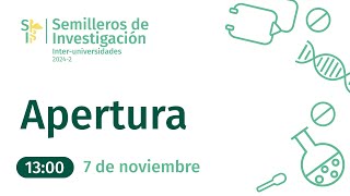 Apertura Semilleros de Investigación [upl. by Nikoletta]