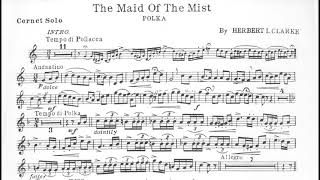 TRUMPET SOLO Herbert L Clarke Solos  The Maid of the Mist [upl. by Eirtemed]