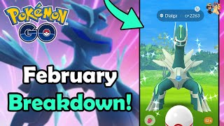 FEBRUARY 2024 Event Breakdown In Pokémon GO  Community Day Research Raids amp Spotlight Hours [upl. by Elleivap]