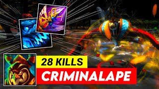 HoN Zephyr CriminalApe 1886 MMR MVP [upl. by Kronfeld394]