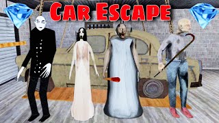 Granny 4 The Rebellion Unofficial V113 In Car Escape [upl. by Aleahs692]