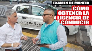 Examen para obtener licencia de conducir  Informe  Matías Antico  TN Autos [upl. by Brewer]