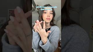 it’s self care time 💅🏼 nailtransformation selfcare nailtutorial getreadywithme makeuplook [upl. by Ellecrad]