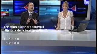 HISTORIA DE LA TV ARGENTINA12 A 14  NOTICIAS  CANAL 3 ROSARIO 7 10 2011 1º [upl. by Groeg]