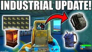 My First Wipe with the NEW Industrial Update  Rust Console Edition [upl. by Giark]