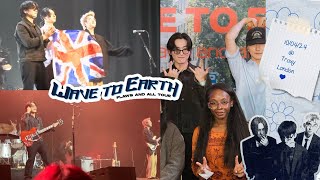 wave to earth concert vlog  europe flaws amp all tour London 💙🤍🩵🌊 [upl. by Donelson70]