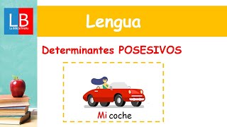 Determinantes POSESIVOS ✔👩‍🏫 PRIMARIA [upl. by Audie]