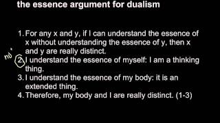 17b Descartes and Swinburne I am a soul  Arnolds objection argument from divisibility [upl. by Amalee]