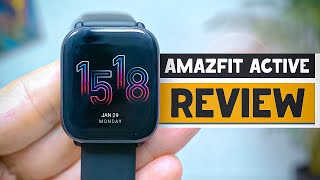 Reviewing the Amazfit Active Smartwatch A Gamechanger or a  Disappointment [upl. by Hamrah]