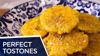 Perfect Tostones  Chef Zee Tips  Cooking Tips  Made To Order  A La Orden [upl. by Ingvar]