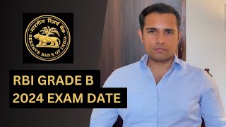 RBI grade B Notification 2024  RBI grade B Exam Date Expected [upl. by Jegger]