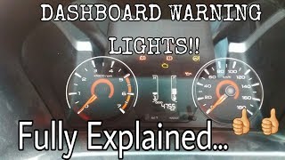 Dashboard Warning Lights in Car Explained [upl. by Anirbac]