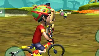 Shiva Bicycle Racing  Shiva Cycle Race  Gameplay  Games [upl. by Lenroc953]