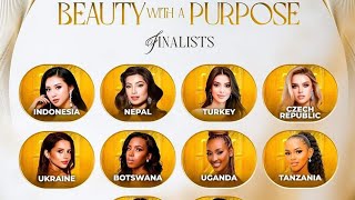 MISS WORLD 2024 BEAUTY WITH A PURPOSE TOP 10 FINALISTS [upl. by Quiteri]