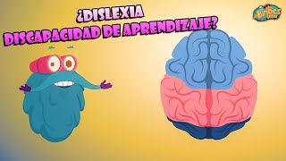 ¿Qué es la dislexia  Vídeos Educativos  Discapacidad De Aprendizaje  Ciencia Para Niños [upl. by Nosak]