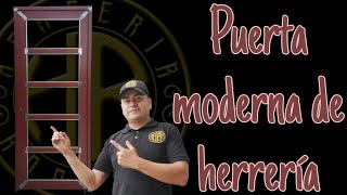 Puerta moderna de herrería [upl. by Liesa827]