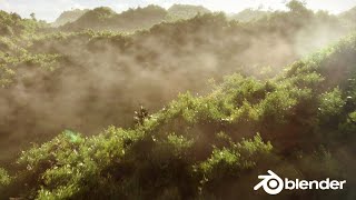 Create a Realistic Forest in 30 Minutes  Blender Tutorial [upl. by Modnar]