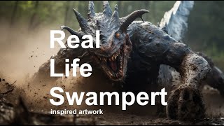 Real Life Pokemon  Swampert inspired Artwork [upl. by Diella]