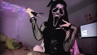 ASMR  Ghost Face Plucks Your Negative Energy amp Stores It Away  Mic Triggers Mouth Sounds [upl. by Agnot]