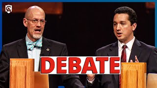 DEBATE  Can a Christian Lose Their Salvation  Trent Horn vs Dr James R White [upl. by Anerdna]