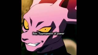 Tournament of Power 🤩  shorts dragonballsuper tournamentofpower [upl. by Imeon106]