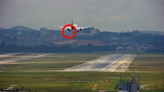 Avião Airbus A319 PERDE a RODA na decolagem e desvia em emergência para o Aeroporto de Guarulhos [upl. by Mcclish]