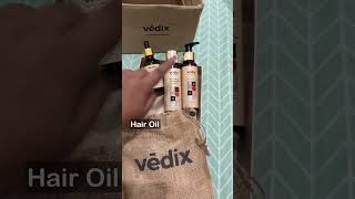 Vedix hair growth kit unboxing vedix haircare hairgrowth queensfeat newhairgrowth [upl. by Kim881]