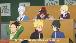 Boruto Episode 36 Eng Sub  Boruto Sarada and Mitsuki vs Kakashi Konohomaru and Anko [upl. by Aihsetal]