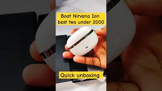 Boat Nirvana Ion 32db Best tws airdopes unboxing  flipkartvideo8736 flipkart BOATSNAPS [upl. by Armington356]