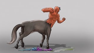 Centaur Transformation Animation [upl. by Oidale]