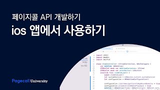 페이지콜 API 개발하기  iOS 앱에서 사용하기 [upl. by Matthews719]