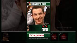 Phil Hellmuth VS Tom Dwan poker [upl. by Naerad903]