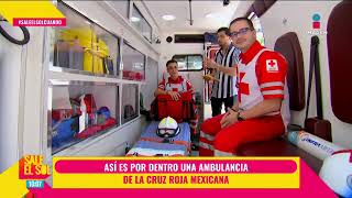 ¡Conoce el interior de una AMBULANCIA Los paramédicos de la Cruz Roja te enseñan  Sale el Sol [upl. by Aveline]