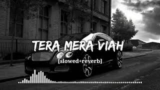 Tera Mera Viah  Slowed Reverb  Jass Manaksrlofi71 [upl. by Ahsieyt]