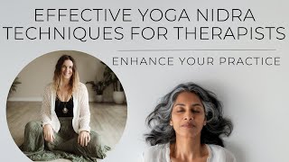 Effective Yoga Nidra Techniques for Therapists Enhance Your Practice [upl. by Amilb555]