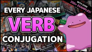 The Complete Japanese Verb Conjugation Video [upl. by Nyl]