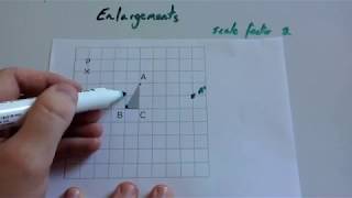 Enlargements  Corbettmaths [upl. by Fidole]