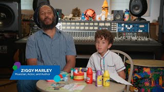 Crayola Creativity Week with Ziggy Marley [upl. by Annaegroeg]