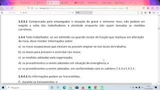 NR 1  O QUE VOCÊ PRECISA SABER  Segurança do trabalho [upl. by Erin]