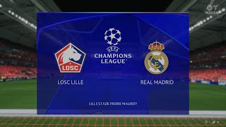 EA FC 25 UEFA CHAMPIONS LEAGUE MATCHDAY 2 LOSC LILLE VS REAL MADRID [upl. by Minnaminnie167]