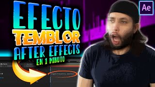 Efecto temblor SHAKE EFFECT en After effects 2020 en 1 minuto  Tutorial After effects CC 2020 [upl. by Omle608]