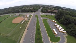 20140727 Flight over Oakton High School Vienna Virginia USA [upl. by Morse]